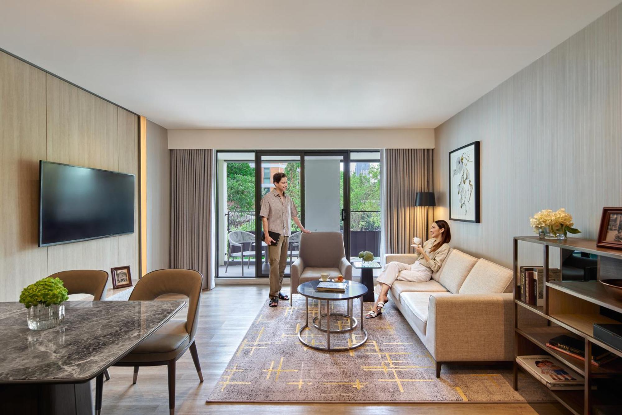 Marriott Executive Apartments, Bangkok Townhall Sukhumvit Kültér fotó