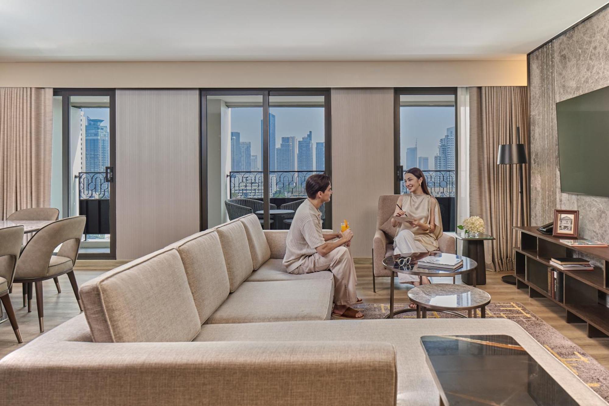 Marriott Executive Apartments, Bangkok Townhall Sukhumvit Kültér fotó
