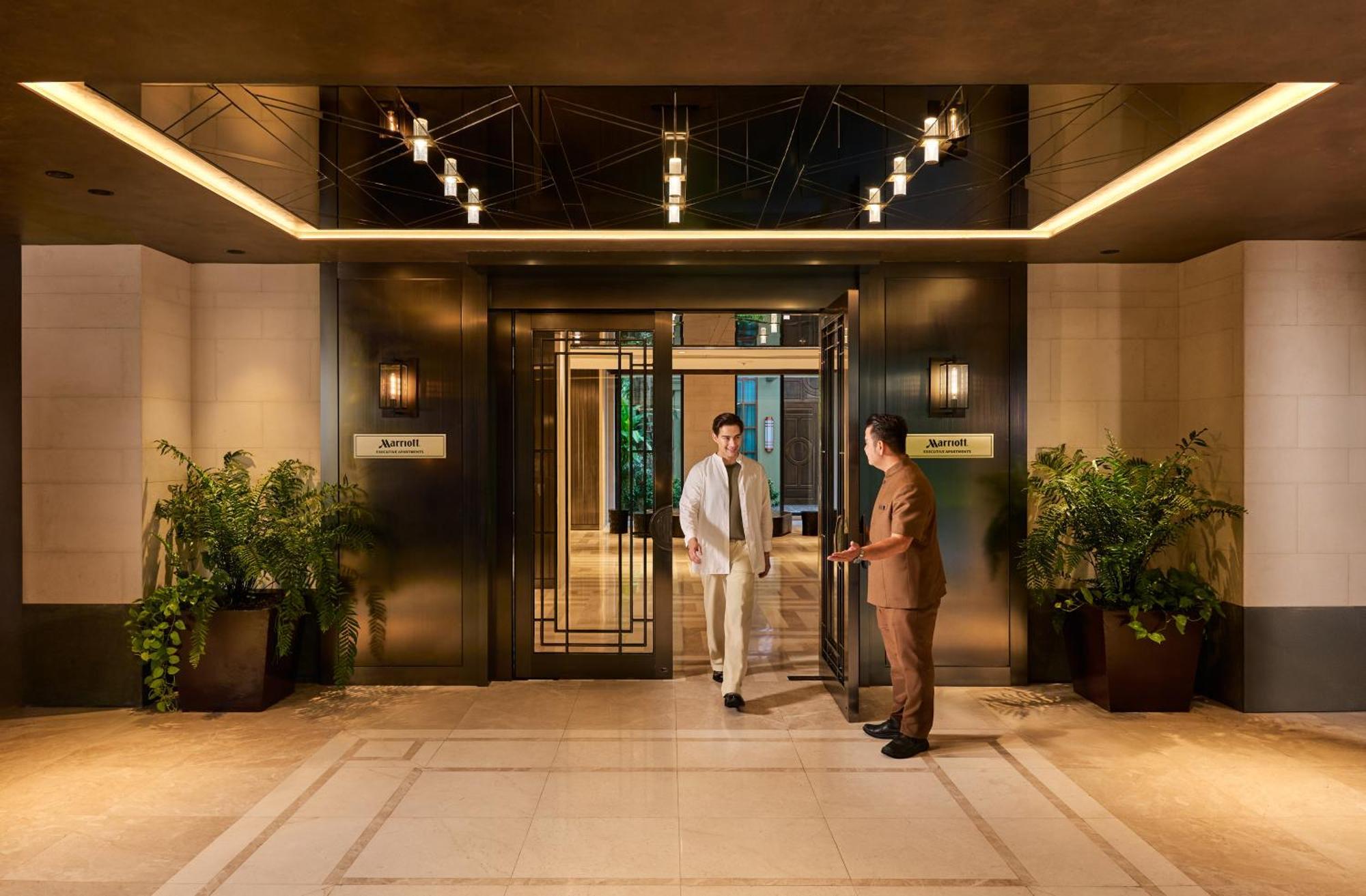 Marriott Executive Apartments, Bangkok Townhall Sukhumvit Kültér fotó