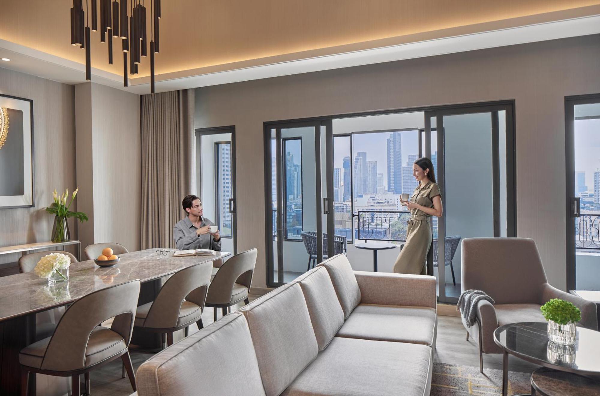 Marriott Executive Apartments, Bangkok Townhall Sukhumvit Kültér fotó